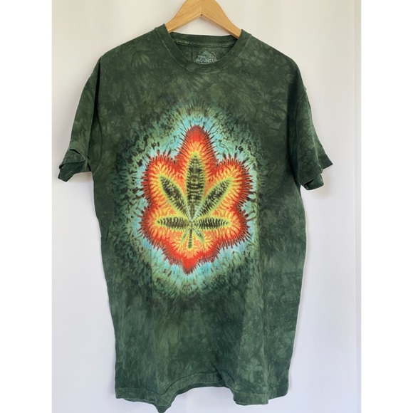 Sweet Leaf Weed Grass Pot Green The Mountain T-Shirt L - Picture 2 of 3